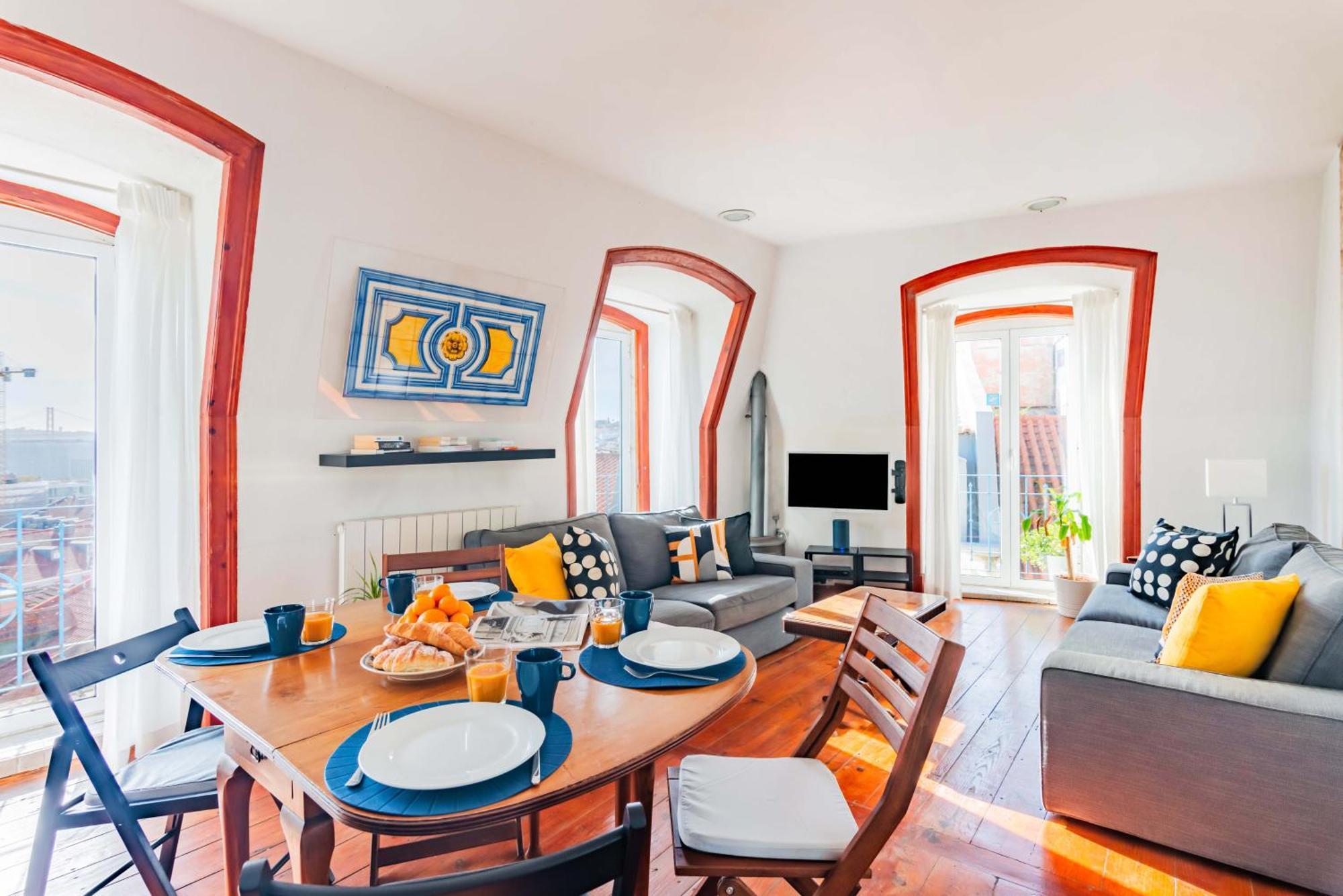 Bica'S River View Duplex Лиссабон Экстерьер фото
